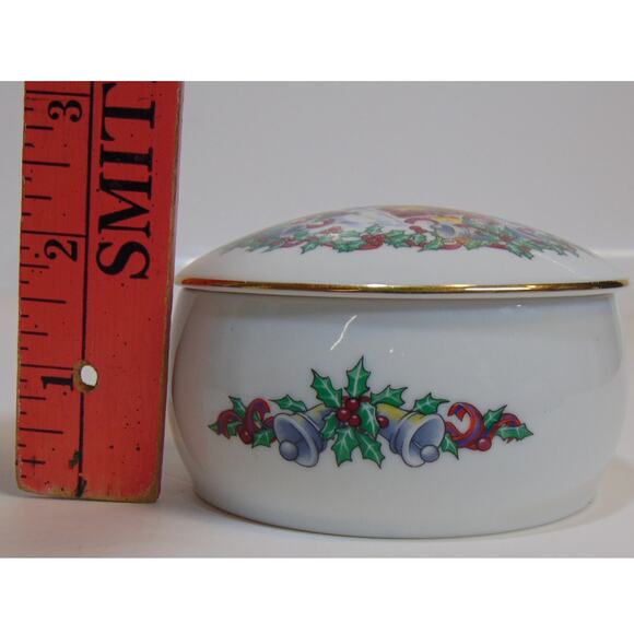 Heritage House Music Box Melodies of Christmas Silver Bells 1992 Works Japan0 - Picture 12 of 12